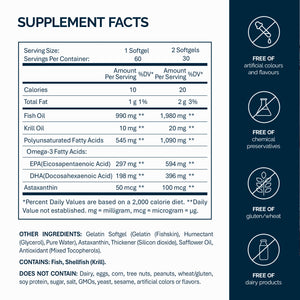Omega-3 南极磷虾油含虾青素