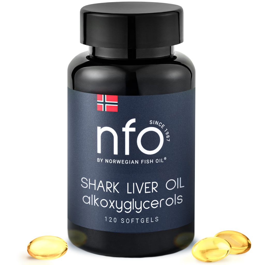 Omega-3 Shark Liver Oil - 120 Capsules