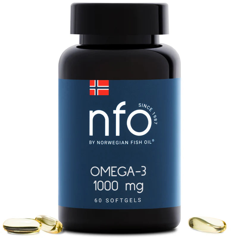 Omega-3 Fish Oil 1000 mg - 60 Capsules