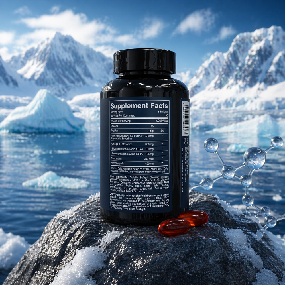 Omega-3 磷虾油提取物