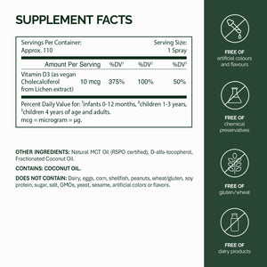 维生素D3婴儿喷雾 20 ml