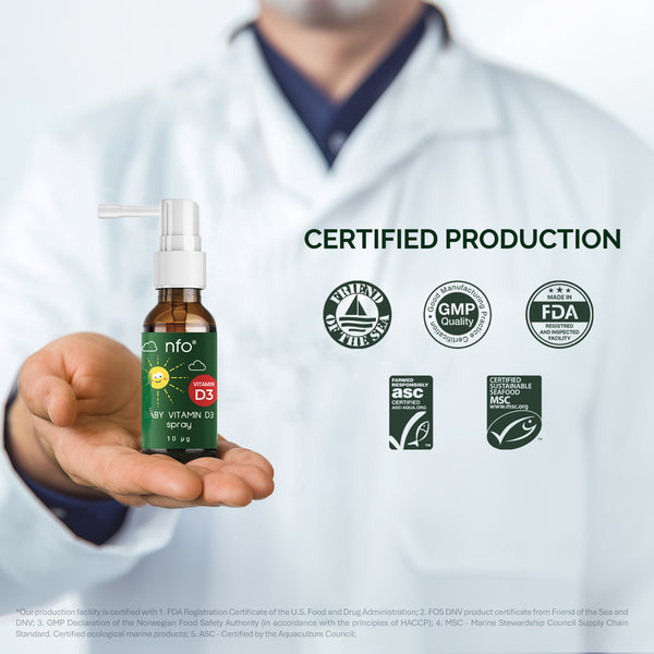 维生素D3婴儿喷雾 20 ml