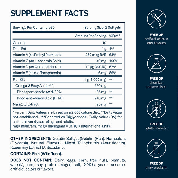 omega-3 for kids ingredients