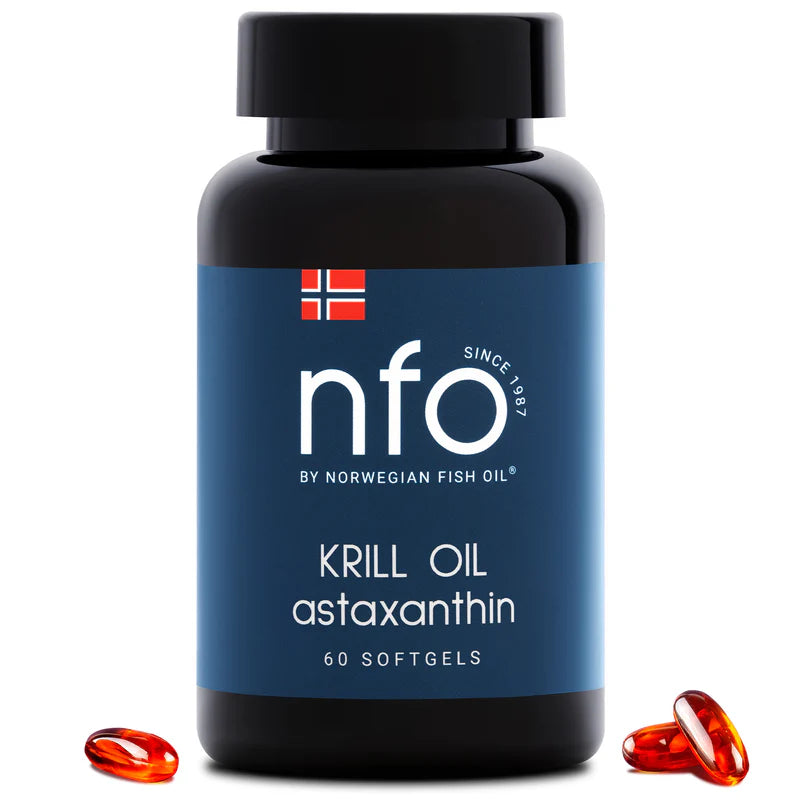 Omega-3 Krill Oil with Astaxanthin - 60 Capsules