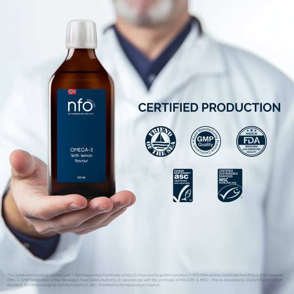 柠檬味液体Omega-3 250ml