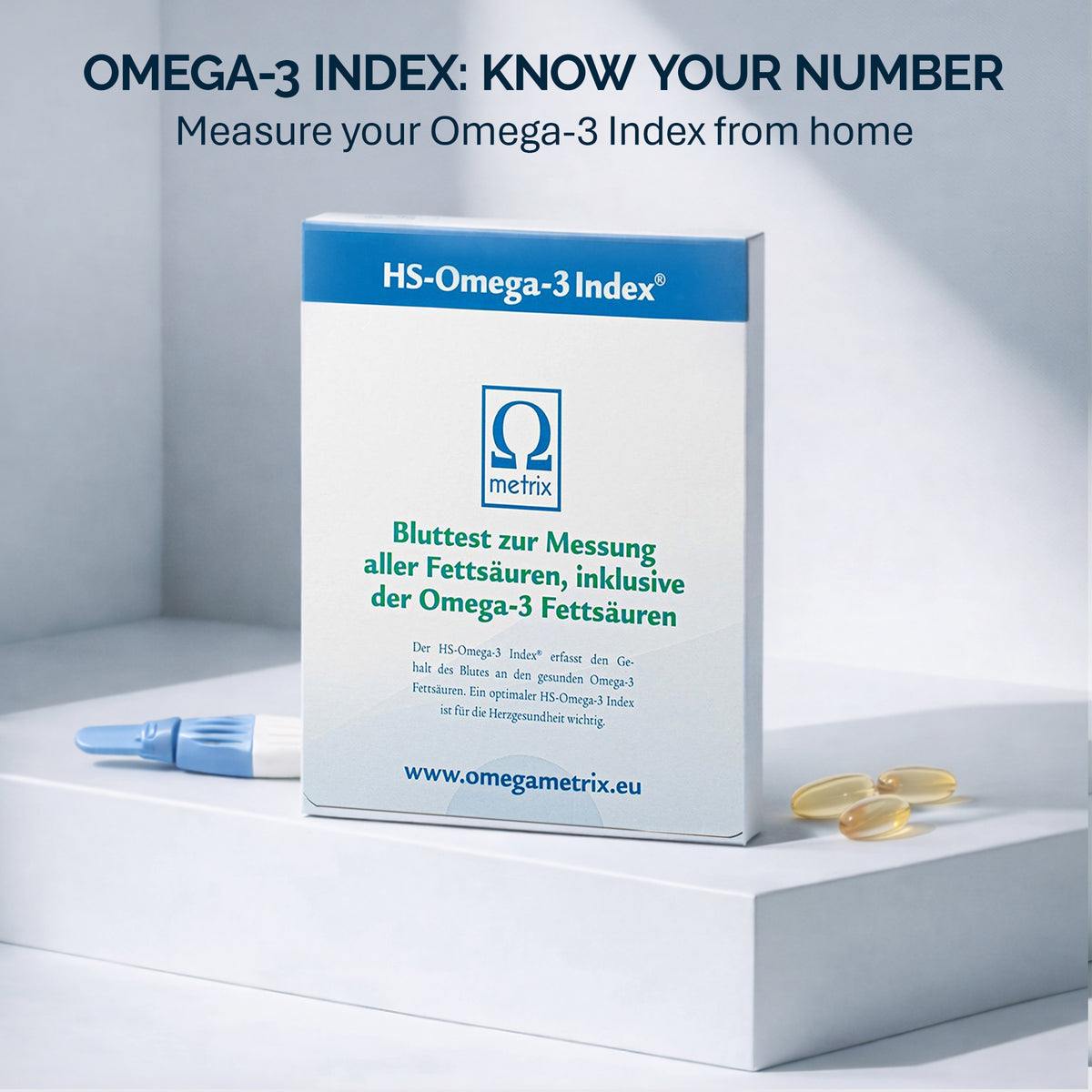 Omega Test Filter Omega-3 Index Test Home Kit