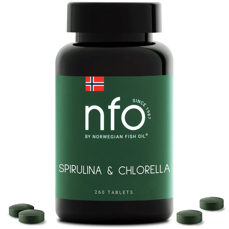 Spirulina & Chlorella - 260 Capsules