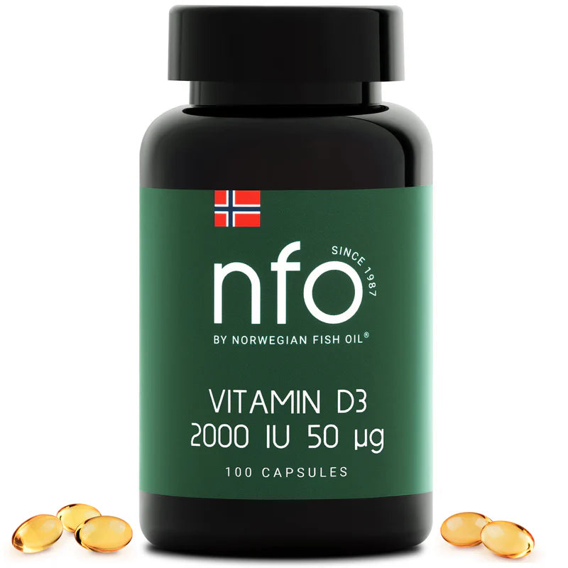 Vitamin D3 2,000 IU - 100 Capsules